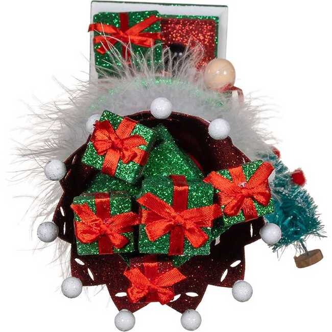 18-Inch Hollywood Nutcrackers Red and Green with Presents Crown Nutcracker - Nutcrackers - 5