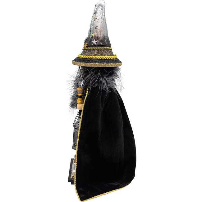 18-Inch Hollywood Nutcrackers Black and Gold Wizard Nutcracker - Nutcrackers - 4