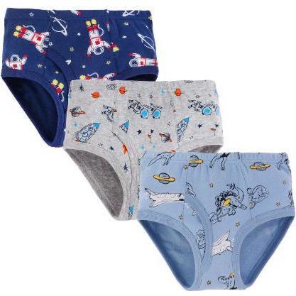 Boys 3 Pack Underwear Astronauts - Underwear - 1
