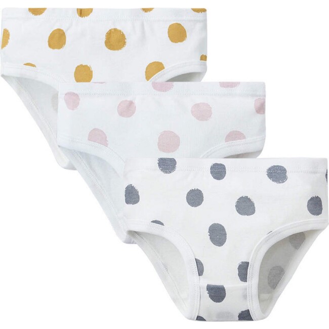 3 Pack Underwear, Dots - Underwear - 1