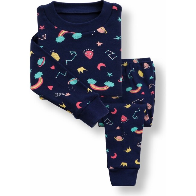 Navy Rainbows Pajamas - Pajamas - 1