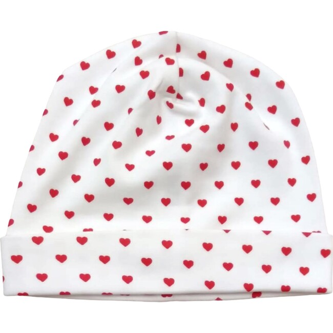 Red Hearts Hat - Hats - 1