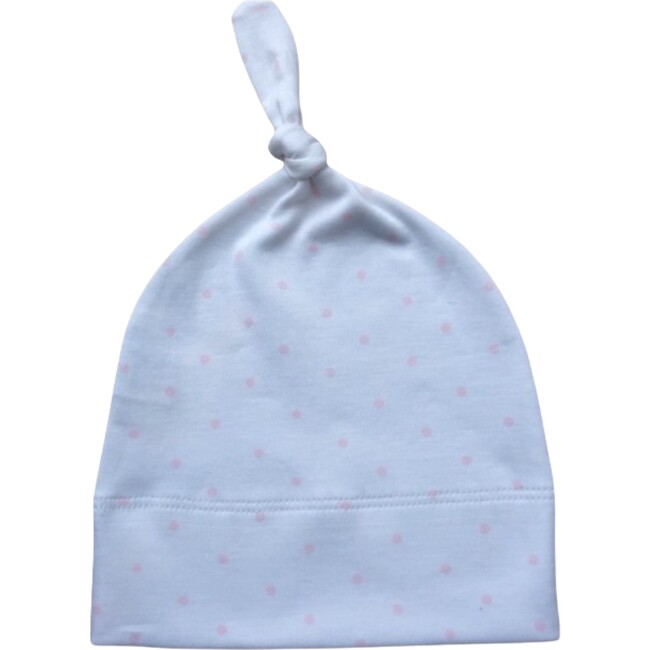 Dots Hat, Pink - Hats - 1