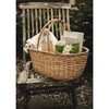 Rattan Basque Basket, Natural - Easter Baskets - 2