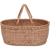 Rattan Basque Basket, Natural - Easter Baskets - 3