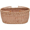 Rattan Basque Basket, Natural - Easter Baskets - 4