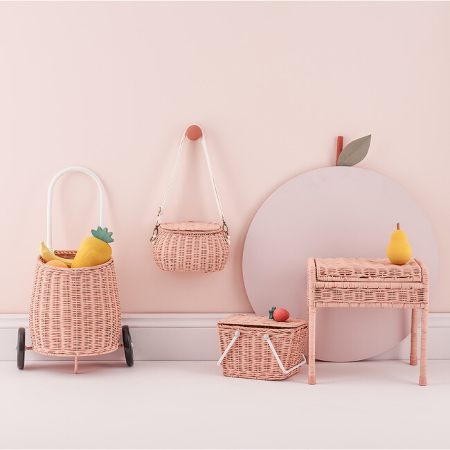 Piki Basket, Rose - Easter Baskets - 3