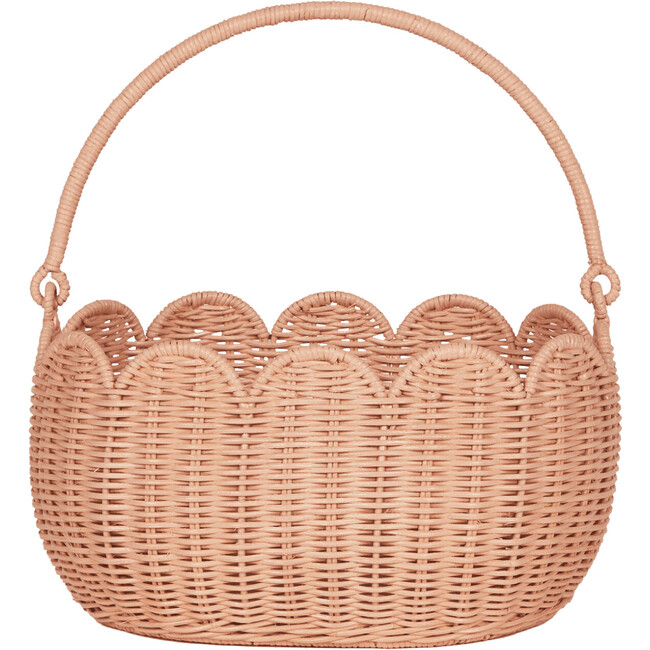 Petal Basket, Seashell Pink - Storage Baskets - 1