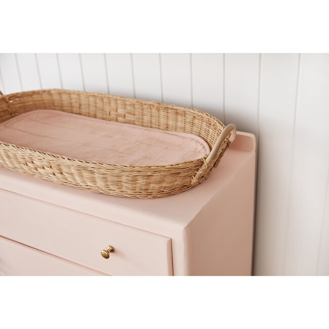 Luxe Organic Cotton Liner, Rose - Changing Pads - 2
