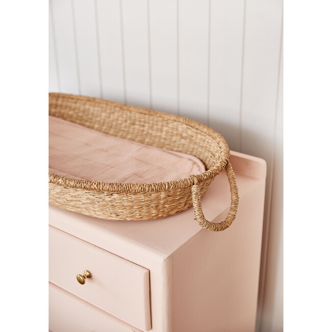 Luxe Organic Cotton Liner, Rose - Changing Pads - 3