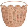 Rattan Tulip Carry Basket - Seashell Pink - Easter Baskets - 5 - thumbnail