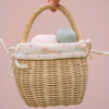 Rattan Berry Basket with Lining – Pansy - Easter Baskets - 3 - thumbnail