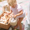 Rattan Berry Basket with Lining – Pansy - Easter Baskets - 6 - thumbnail