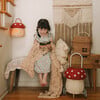 Rattan Mushroom Luggy, Red - Push & Pull - 9 - thumbnail