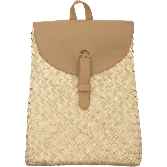 Mini Nami Backpack, Natural - Backpacks - 1