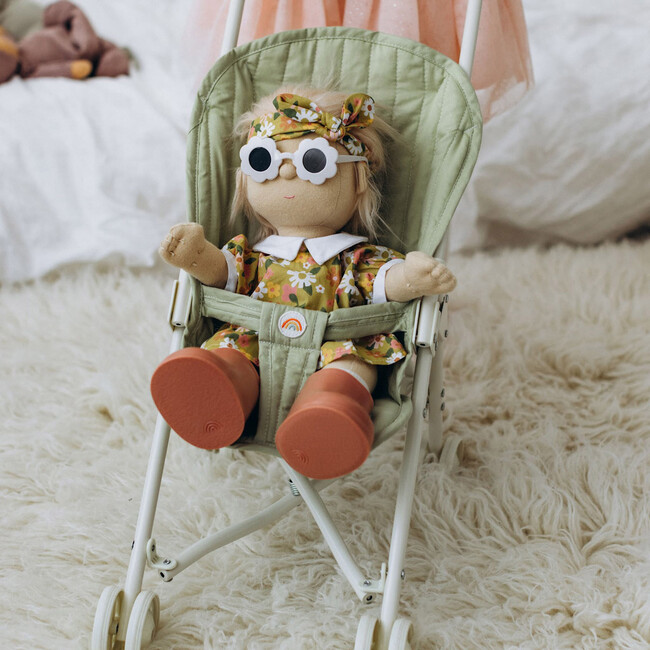 Sollie Stroller - Sage - Doll Accessories - 6