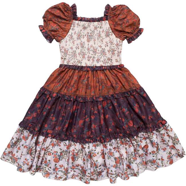 Mini Emily Dress in Fall Floral