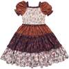 Mini Emily Dress in Fall Floral - Dresses - 1 - thumbnail