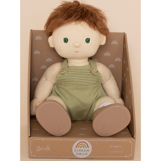 Dinkum Doll, Pumpkin - Soft Dolls - 4