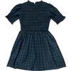 Mini Finley Dress in Twilight Pine Plaid - Dresses - 1 - thumbnail