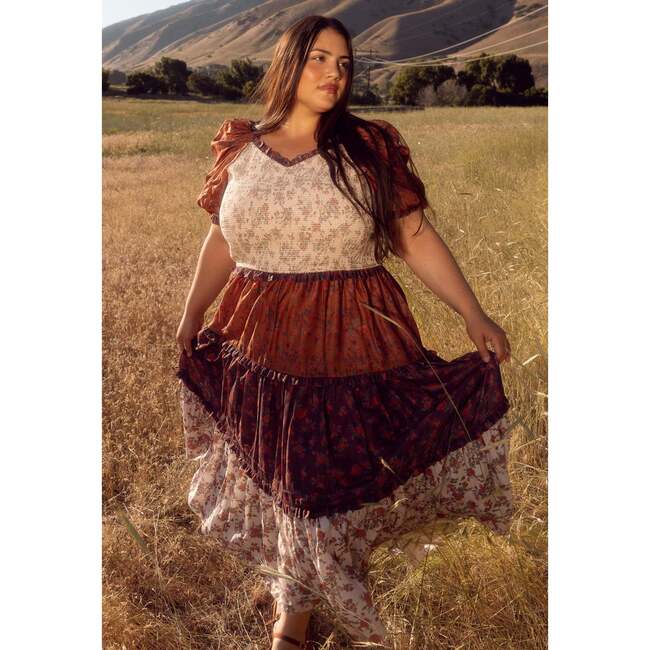 Emily Dress in Fall Floral