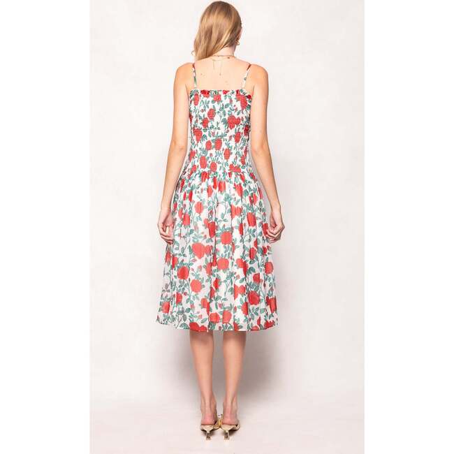 Kimberly Dress in Red Roses - Dresses - 4