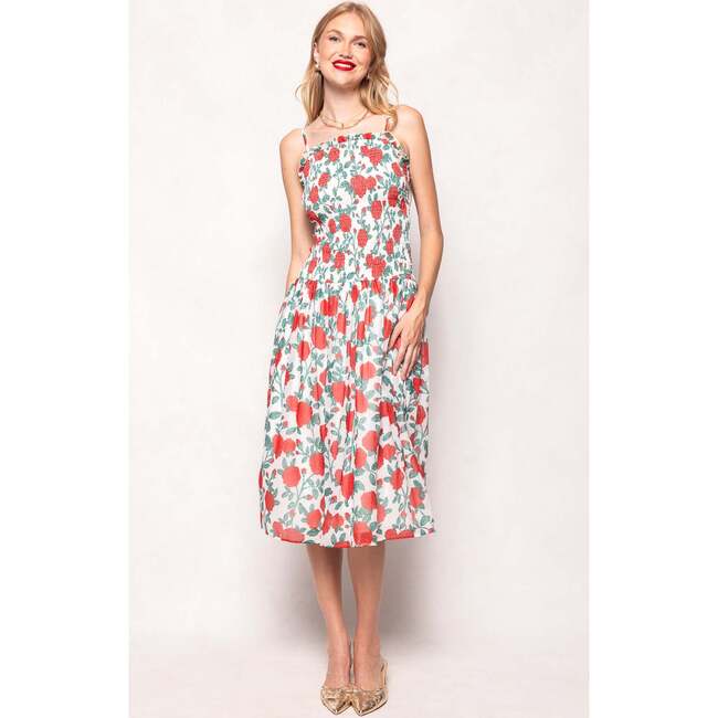 Kimberly Dress in Red Roses - Dresses - 5