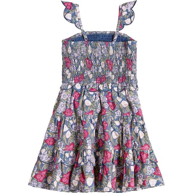 Mini Blossom Dress in Navy Meadow