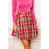 Marren Skirt in Rosewood Tartan - Skirts - 5