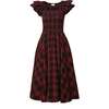 Hattie Dress in Evergreen Plaid - Dresses - 1 - thumbnail