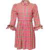 Bowie Dress in Rosewood Tartan - Dresses - 1 - thumbnail