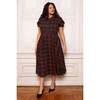 Sophia Dress in Evergreen Plaid - Dresses - 1 - thumbnail