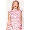 Kylie Dress in Rouge Lattice Floral - Dresses - 5