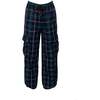 Nicole Cargo Pants in Nocturne Plaid - Pants - 1 - thumbnail