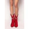 Channing Bootie in Red - Boots - 2