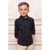 Boys John Shirt in Twilight Pine Plaid - Button Downs - 2