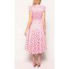 Kylie Dress in Rouge Lattice Floral - Dresses - 6