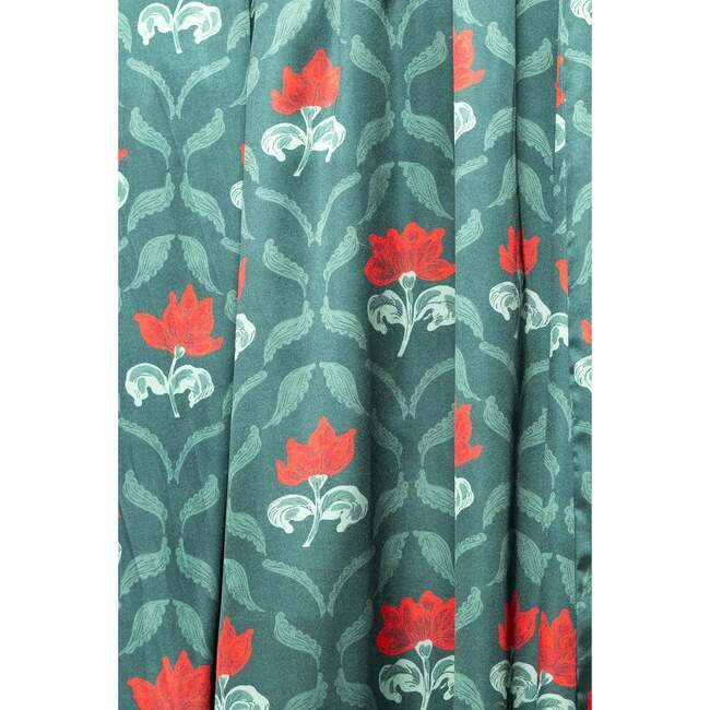 Rayna Dress in Green Floral Block - Dresses - 3