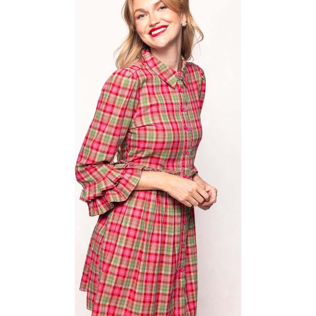 Bowie Dress in Rosewood Tartan - Dresses - 2
