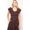 Hattie Dress in Evergreen Plaid - Dresses - 2