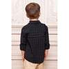 Boys John Shirt in Twilight Pine Plaid - Button Downs - 3