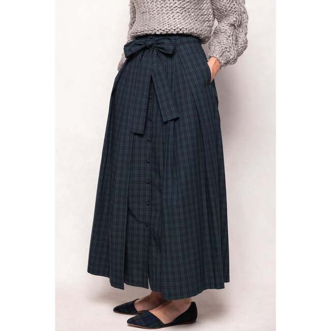 Angela Skirt in Twilight Pine Plaid - Skirts - 3