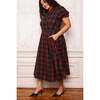 Sophia Dress in Evergreen Plaid - Dresses - 3