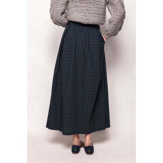 Angela Skirt in Twilight Pine Plaid - Skirts - 4