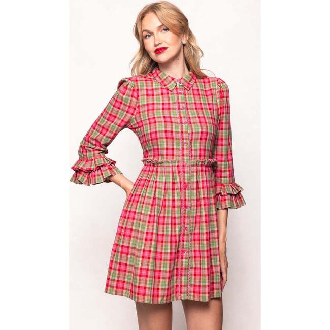 Bowie Dress in Rosewood Tartan - Dresses - 3