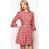 Bowie Dress in Rosewood Tartan - Dresses - 3