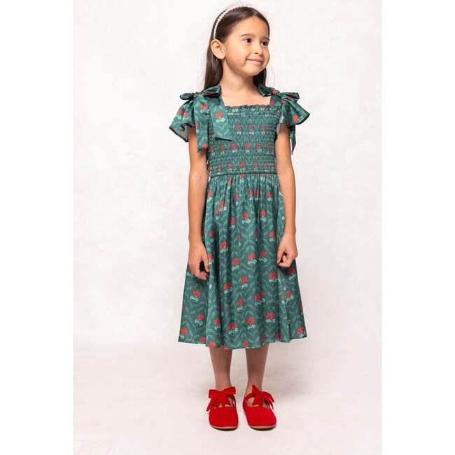 Mini Rayna Dress in Green Floral Block - Dresses - 2