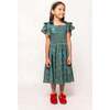 Mini Rayna Dress in Green Floral Block - Dresses - 2