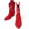 Channing Bootie in Red - Boots - 5