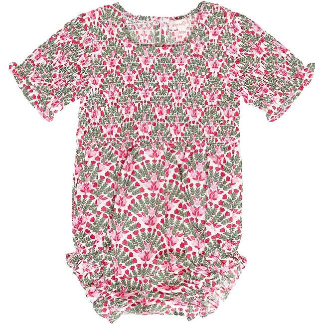 Baby Parker Romper in Floral Fan